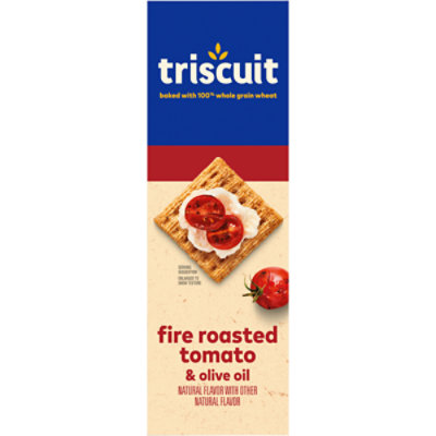 Triscuit Fire Roasted Tomato & Olive Oil Whole Grain Wheat Crackers - 8.5 Oz - Image 2