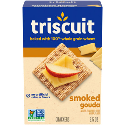 Triscuit Smoked Gouda Whole Grain Wheat Crackers - 8.5 Oz - Image 1