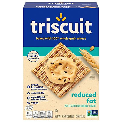 Triscuit Crackers Reduced Fat - 7.5 Oz - Image 2