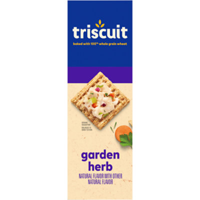 Triscuit Garden Herb Whole Grain Wheat Crackers - 8.5 Oz - Image 2