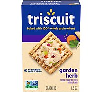 Triscuit Crackers Garden Herb - 8.5 Oz
