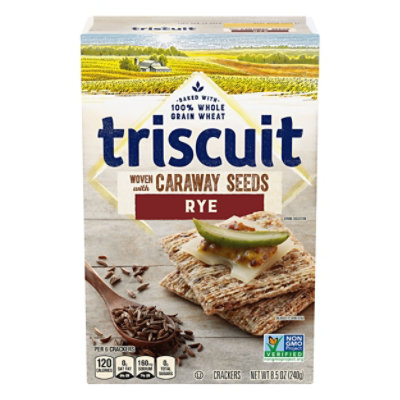 Triscuit Crackers Rye with Caraway Seeds - 8.5 Oz - Image 3