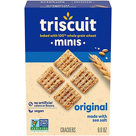 Triscuit Crackers Minis Original - 8 Oz