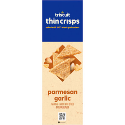 Triscuit Thin Crisps Parmesan Garlic Whole Grain Wheat Crackers - 7.1 Oz - Image 2