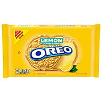 OREO Lemon Creme Sandwich Cookies Family Size - 20 Oz - Image 3
