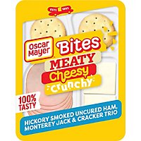 Oscar Mayer Natural Meat & Cheese Snack Plate with Uncured Ham & Monterey Jack Tray - 3.3 Oz - Image 1