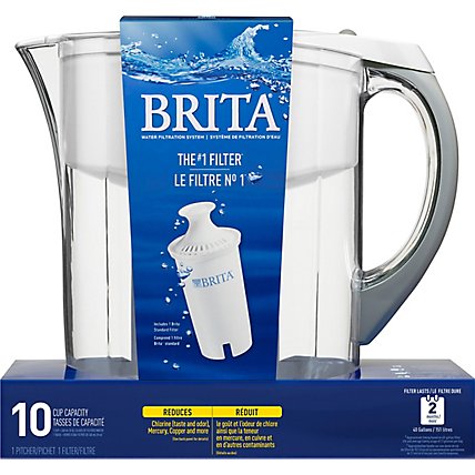 Brita Water Filtration System Pitcher - Each - Image 2