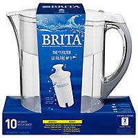 Brita Water Filtration System Pitcher - Each - Image 1