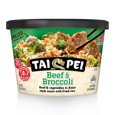 Tai Pei Entree Beef & Brocoli - 10 Oz