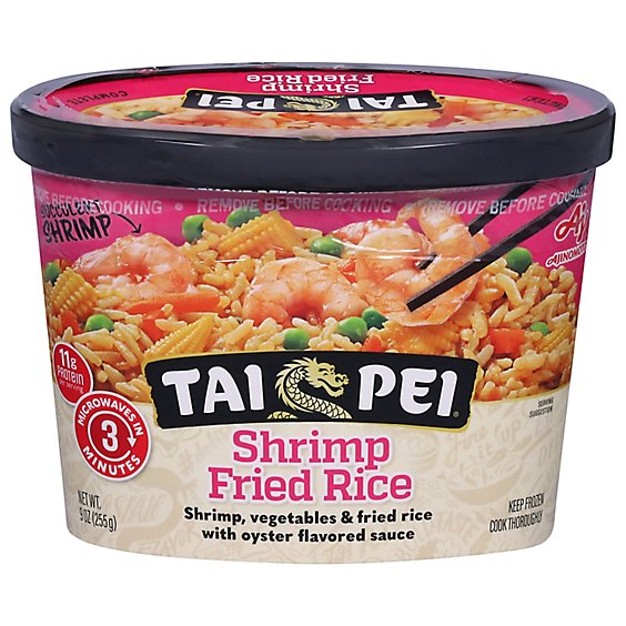 Tai Pei Entree Fried Rice Shrimp - 9 Oz