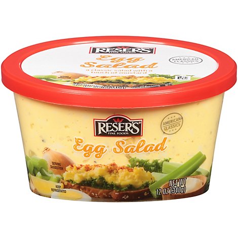 Resers Egg Salad - 12 Oz