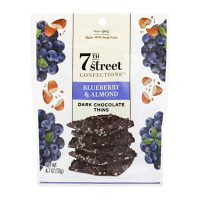 Dark Choc W/Blubry Almnd - Each