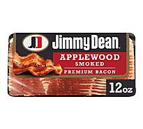 Jimmy Dean Premium Applewood Smoked Bacon - 12 Oz
