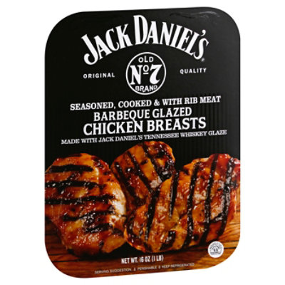 Jack Daniels Bbq Glazed Chicken Breast 16 Oz Randalls