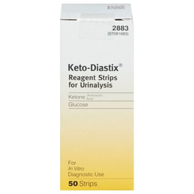Keto-Diastix Reagent Strps - 50 Count - Image 2