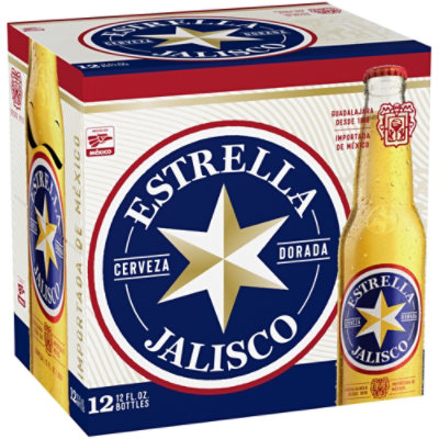 Estrella Jalisco Mexican Beer Bottles - 12-12 Fl. Oz. - Image 1