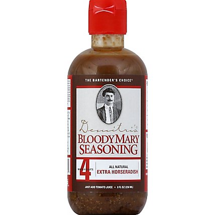 Demitris Bloody Mary Seasoning Extra Horseradish All Natural - 8 Oz - Image 2