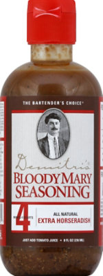 Demitris Bloody Mary Seasoning Extra Horseradish All Natural - 8 Oz - Image 2
