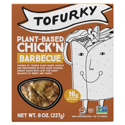 Tofurky Slow Roasted Chickn Bbq Style - 8 Oz - Image 3