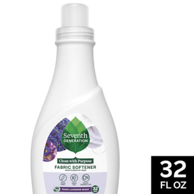 Seventh Generation Fabric Softener Liquid Fresh Lavender Scent - 32 Fl ...