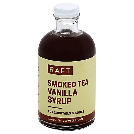 Raft Smoked Tea Vanilla Syrup - 250 Ml