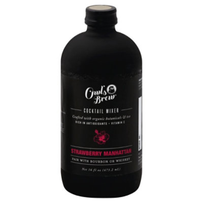 Owls Brew Pink & Black Mixer - 16 Oz