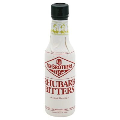 Fee Brothers Rhubarb Bitters 4 Oz Safeway