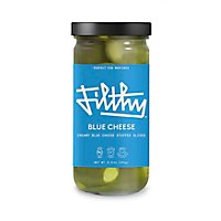 Filthy Blue Cheese Olives - 8 Oz - Image 1