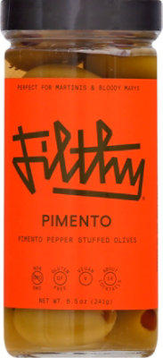 Filthy Pimento Olives - 8 Oz - Image 2