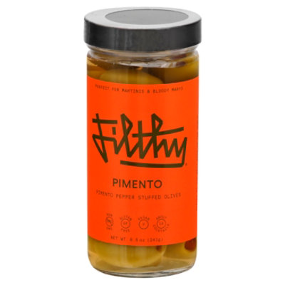 Filthy Pimento Olives - 8 Oz