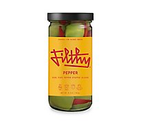 Filthy Pepper Olives - 8 Oz