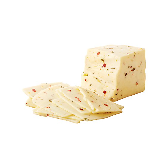 Signature Cafe Pre Sliced Pepper Jack Cheese - 0.50 Lb