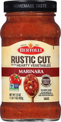 Bertolli Rustic Cut Marinara Sauce - 23 Oz - Image 1