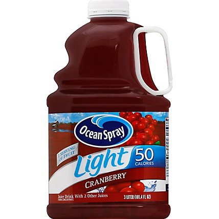 Ocean Spray Light Cranberry Juice Cocktail - 3 Liter - Image 2