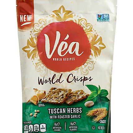 Vea World Crisps Tuscan Herbs with Roasted Garlic - 5 Oz - Image 2