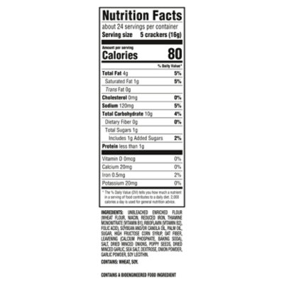 RITZ Everything Crackers - 13.7 Oz - Image 4