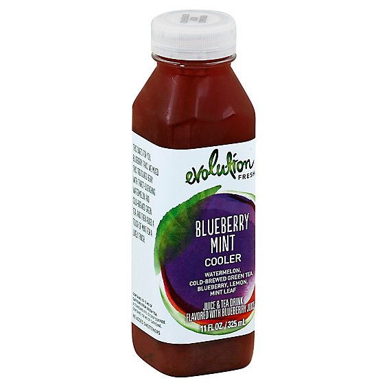 Evolution Fresh Juice & Tea Drink Blueberry Mint Cooler - 11 Fl. Oz.