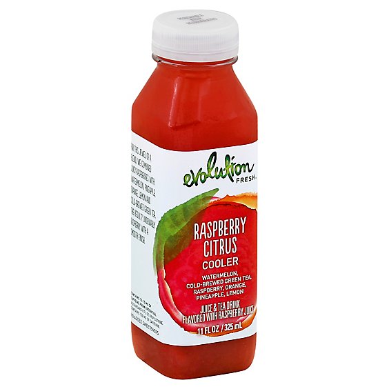 Evolution Fresh Juice & Tea Drink Raspberry Citrus Cooler - 11 Fl. Oz.