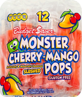 Budget Saver Cherry Mango Pop - 12 Count - Image 1