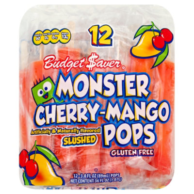 Budget Saver Cherry Mango Pop - 12 Count
