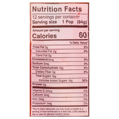 Budget Saver Cherry Mango Pop - 12 Count - Image 3