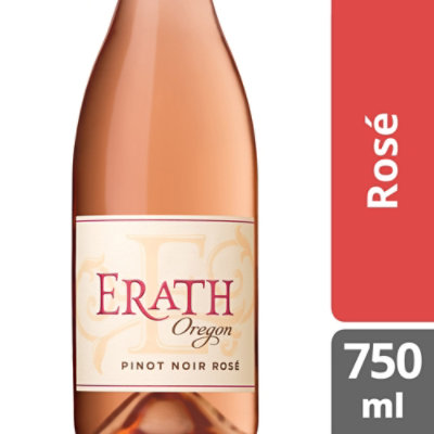 Erath Wine Pinot Noir Rose Oregon - 750 Ml
