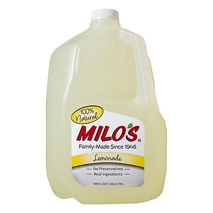Milos Lemonade Chilled - 128 Oz - Image 3