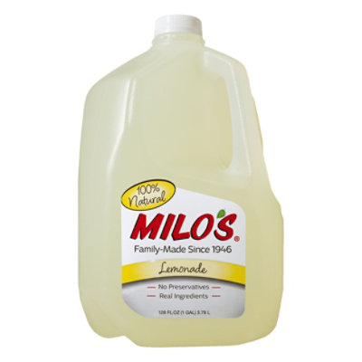 Milos Lemonade Chilled - 128 Oz - Image 2