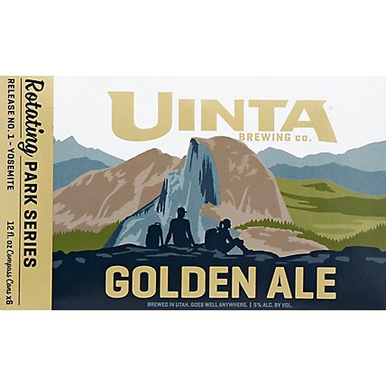 Uinta Golden Ale In Cans - 6-12 Fl. Oz. - Image 2