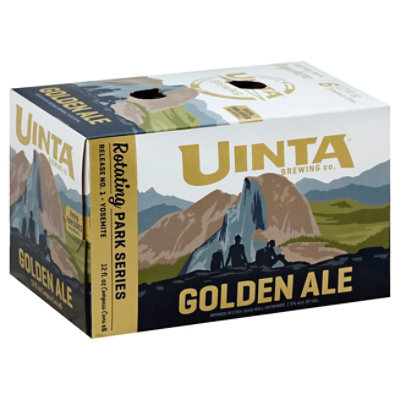 Uinta Golden Ale In Cans - 6-12 Fl. Oz. - Image 1