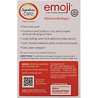 Signature Care Adhesive Bandages Emoji One Size - 20 Count - Image 4