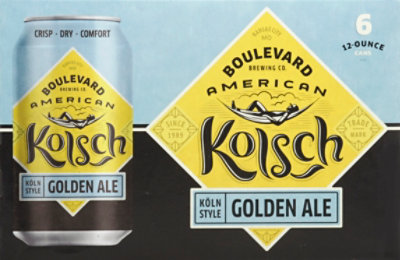 Boulevard Brewing Company Malt Beverage American Kolsch Koln Style Golden Ale - 6-12 Fl. Oz. - Image 3