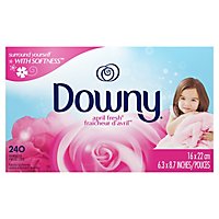 Downy Fabric Softener Dryer Sheets April Fresh - 240 Count - Image 1