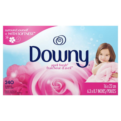 Downy Fabric Softener Dryer Sheets April Fresh - 240 Count